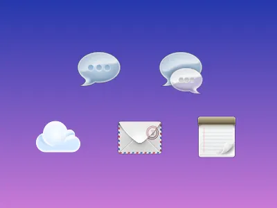 Imacons, chapter 1 icons set ui