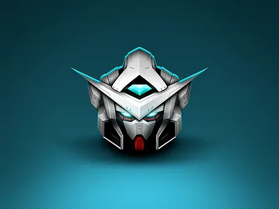 Gundam icon anime bandai exia gundam icon japan robot