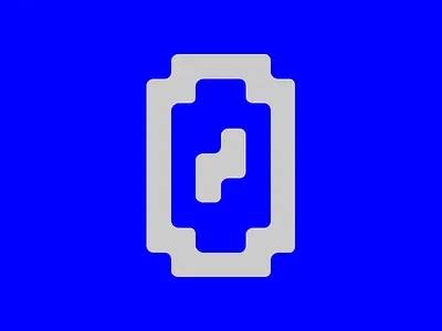 A Glyph A Day #23 0 90s a glyph a day agad blue computer dos experimental glyph march modular project reflex sans type type design typography zero