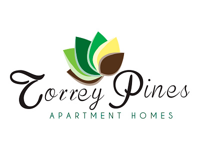 Torrey Pines Apartment Homes brand identity branding corporate identity graphic design logo logo design typography