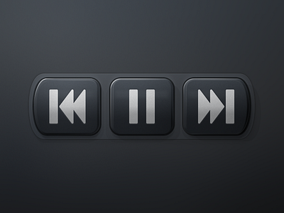 Darkened Buttons app blue button buttons custom dark design fun gray photoshop shadow ui design user interface