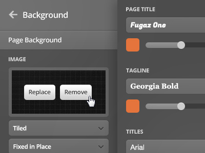 Editor Panel Parts ui