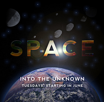 Space Documentary Poster by Samael graphic design