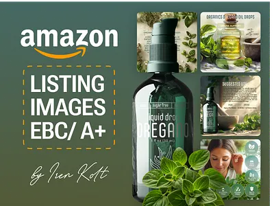 AMAZON LISTING | A+ CONTENT | SUPPLEMENT | OIL | LOGO | PACKAGE a content amazon amazon store branding ebc graphic design logo design packaging supplement