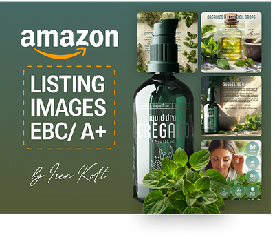 AMAZON LISTING | A+ CONTENT | SUPPLEMENT | OIL | LOGO | PACKAGE a content amazon amazon store branding ebc graphic design logo design packaging supplement