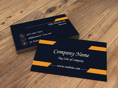 Business Card - Designed in Adobe Photoshop - Editable adobe photoshop templates