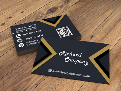 Business Card - Designed in Adobe Photoshop - Editable adobe photoshop templates