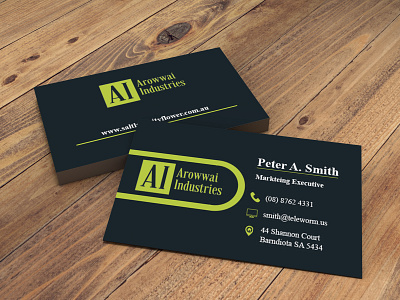 Business Card - Designed in Adobe Photoshop - Editable adobe photoshop templates