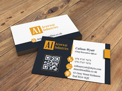 Business Card - Designed in Adobe Photoshop - Editable adobe photoshop templates