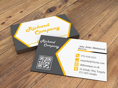 Business Card - Designed in Adobe Photoshop - Editable adobe photoshop templates