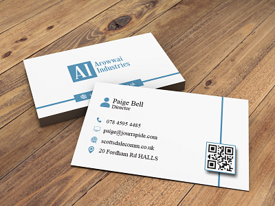 Business Card - Designed in Adobe Photoshop - Editable adobe photoshop templates