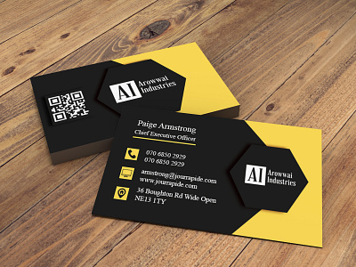 Business Card - Designed in Adobe Photoshop - Editable adobe photoshop templates