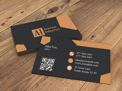 Business Card - Designed in Adobe Photoshop - Editable adobe photoshop templates