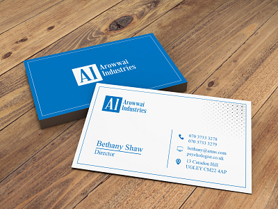 Business Card - Designed in Adobe Photoshop - Editable adobe photoshop templates