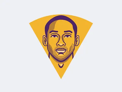 Kobe slice basketball illustration kobe nba