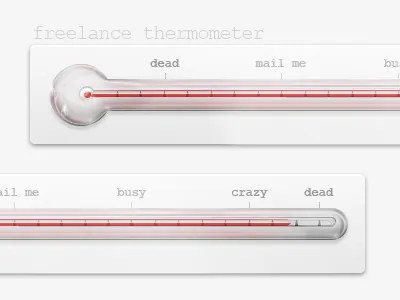 thermometer [update] detail glass icon thermometer