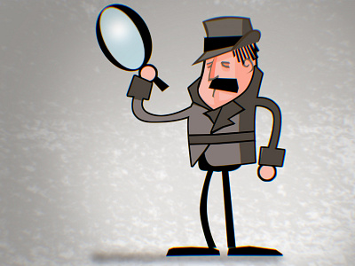 Inspectorfran cartoon character characterdesign color design saturation