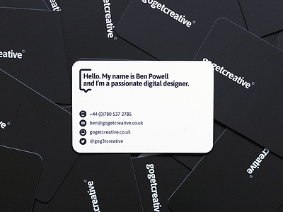 gogetcreative business cards black and white brand business cards gogetcreative moo print refresh self promotion