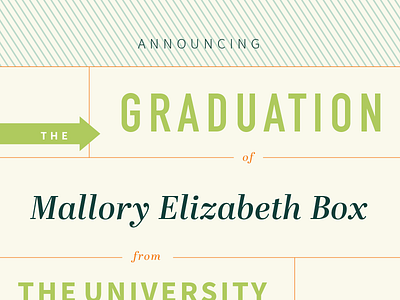 Ugh, finally. abril blue green invitation orange typography