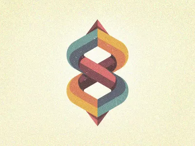 Oriental 8 8 brand eight grain logo number oriental retro series vector vintage