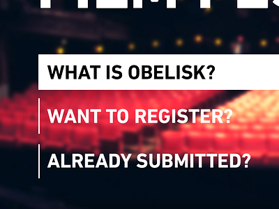 Obelisk - Hero Unit web web design