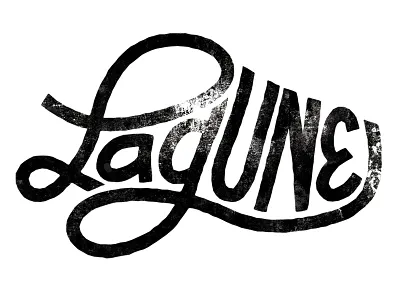 Lagune hand lettering lettering typography
