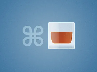 Friday :-) cmd command friday illustration noise poster whisky