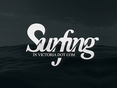 Surfing Victoria branding creative direction graphic design logo surf timmy woolley