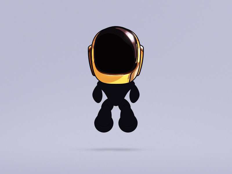 Daft Punk access character daft design get gif guy manuel illustration lucky memories punk random