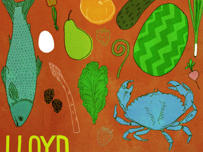Farmers Market Poster food illustration market
