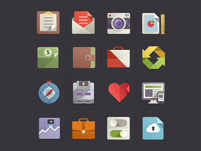 Flat Design Icons Set Vol1 design flat icons set