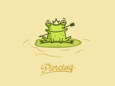 Piercing 2d animal arrow boom brush calligraphy character curve dart denis draw font frog green identity illustration illustrator inspiration krasavchikov krol krolone lettering piercing princess queen story target type typography vector