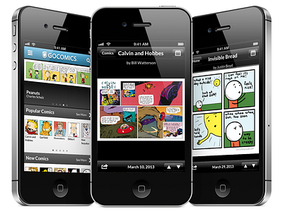GoComics for iPhone app comics ios iphone
