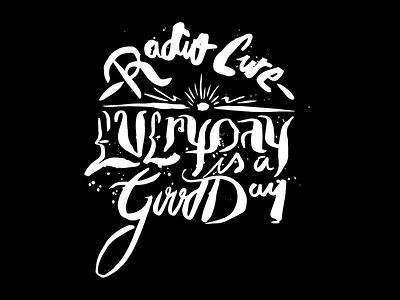 RADIO CURE cirobicudo craf lettering radiocure