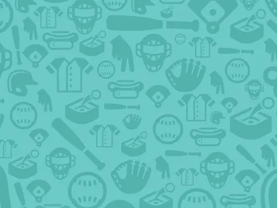 Softball church icons illustration poster softball sports vector