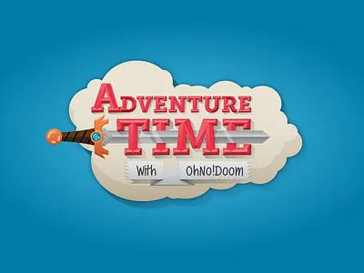 Adventure Time Logo adventure time fun type