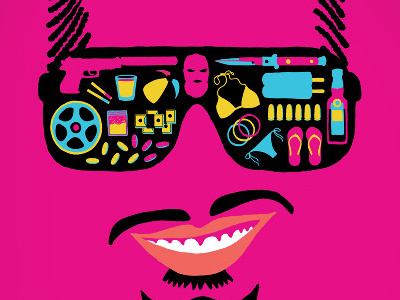 Spring Breakers Poster design harmony korine illustration movie poster poster spring breakers