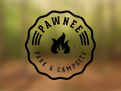 Logo design #2 branding camping design feedback fire logo park rebound type typography