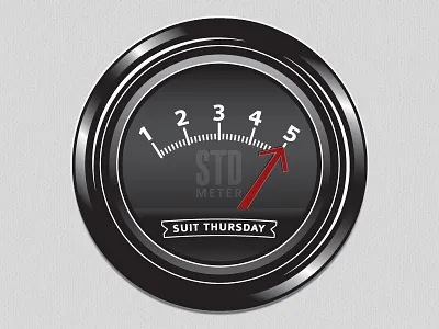 Suit Meter dial illustrator meter