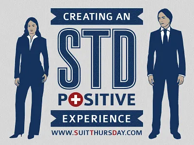 Suit Thursday Tag Line illustration suits tag line