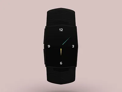 Eclipse Watch V2 clock design digital product time watch watchface