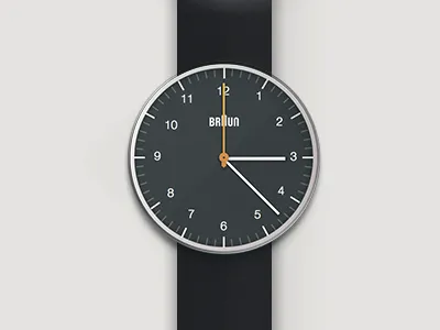Braun braun clock dieterrams sketch watch