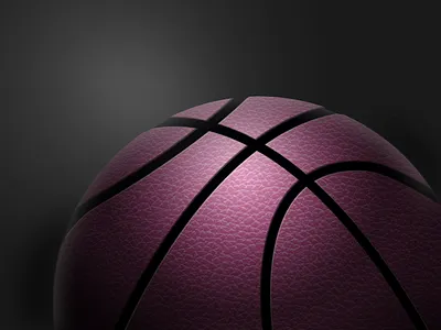 Dribbble Debut basketball dribbble illustration photoshop