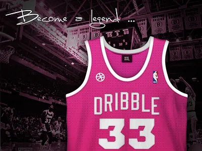 Dribbble Invites basketball draft dribbble invite invites pink uniform white