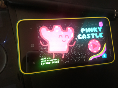 Pinky Castle arcade castle cute game phone pink pinky space windows wp8