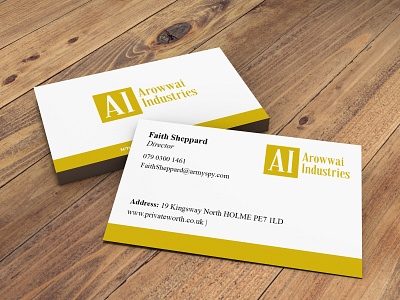 Business Card - Designed in Adobe Photoshop - Editable adobe photoshop templates