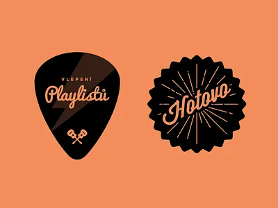 Stamps done icon illustration school project stamp workflow