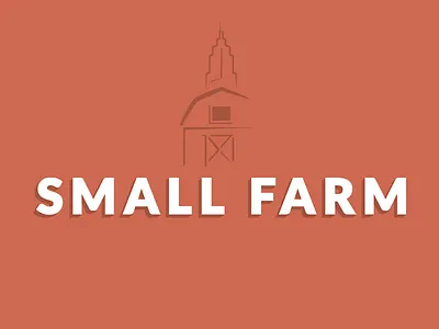 Small Farm Lockup farm lockup logo nyc