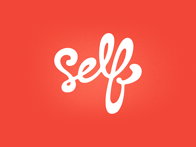 Self design lettering ligature script self type typography