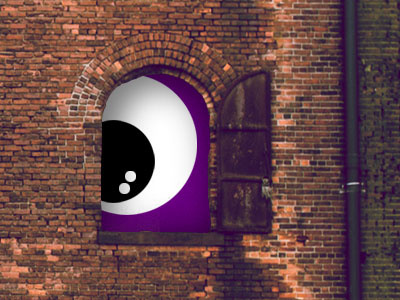 May WIP building illustration monster photograph window work in progress